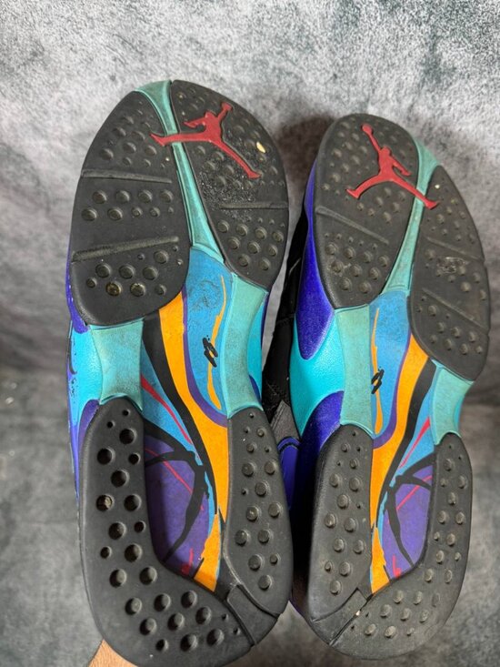 Size 10 | Jordan 8 Aqua No Box | Pre-Owned main image 6